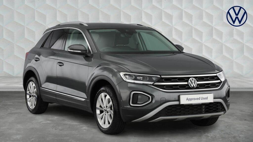 Volkswagen T-Roc 1.0 Tsi Style Euro 6 5-Door WM23XSJ Grey