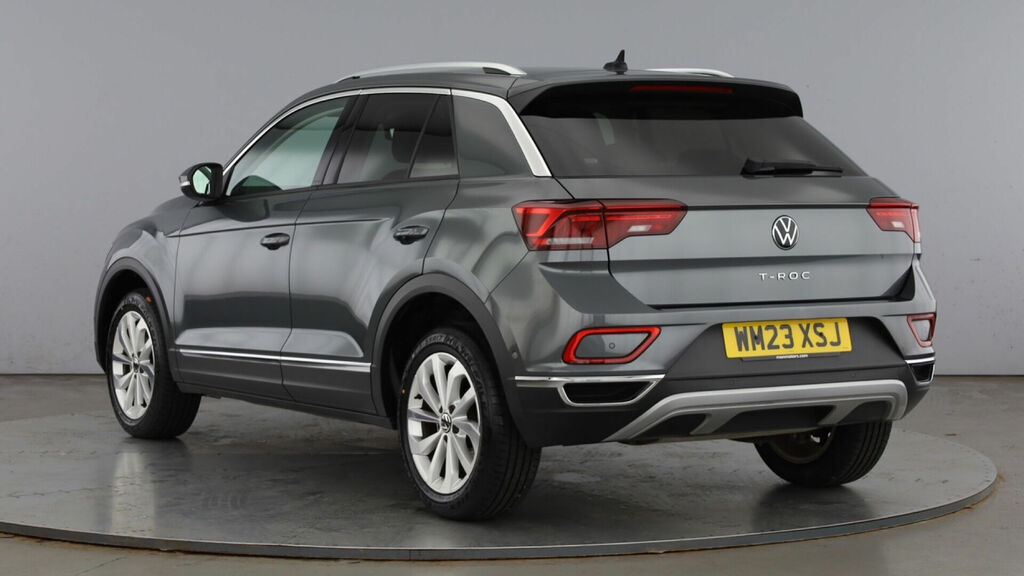 Volkswagen T-Roc 1.0 Tsi Style Euro 6 5-Door WM23XSJ Grey #3