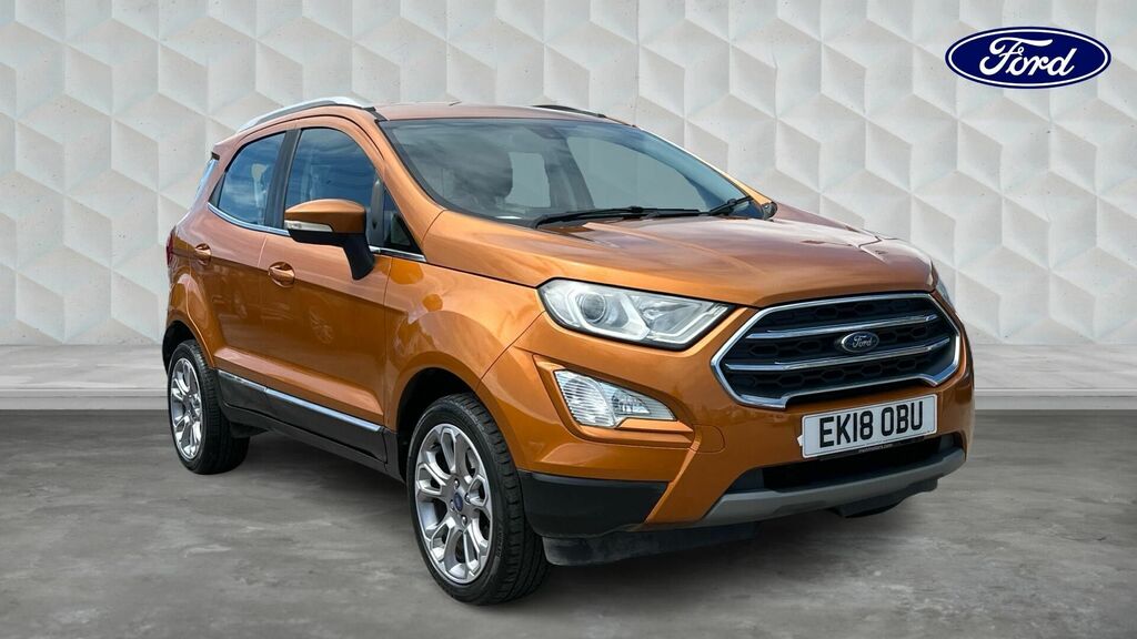 Ford Ecosport 1.0T Ecoboost Titanium Euro 6 5-Door Orange