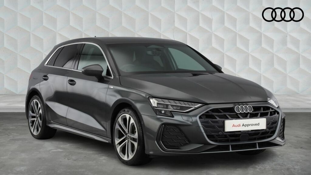 Audi A3 Tfsi 30 S Line Sportback S Tronic Euro 6 5-Door Grey