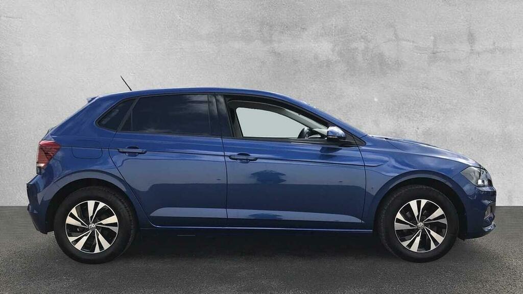 Volkswagen Polo 1.0 Tsi Match Euro 6 5-Door Blue #3