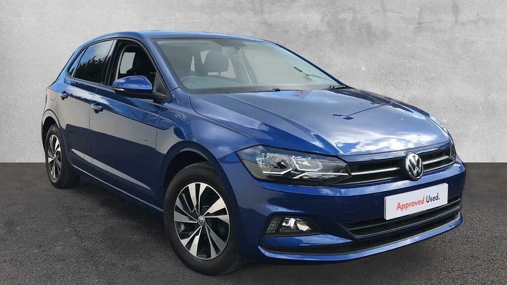 Volkswagen Polo 1.0 Tsi Match Euro 6 5-Door Blue
