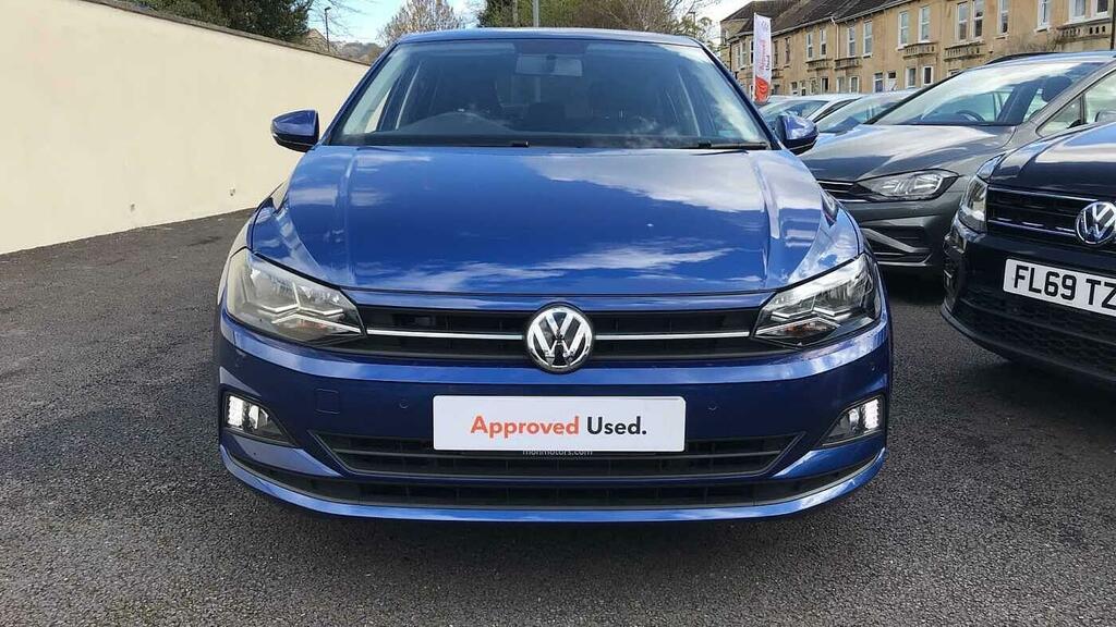 Volkswagen Polo 1.0 Tsi Match Euro 6 5-Door Blue #6