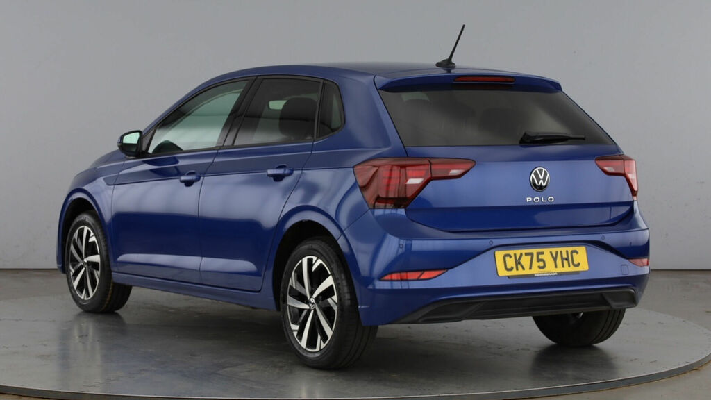 Volkswagen Polo 1.0 Tsi Match Dsg Euro 6 5-Door Blue #3