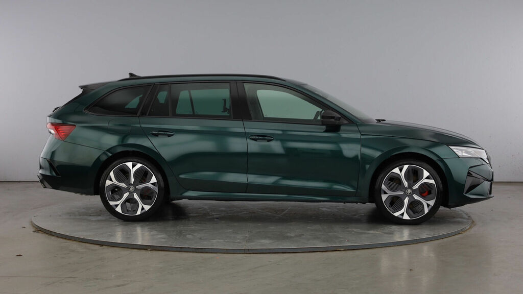 Skoda Octavia 2.0 Tsi Vrs 5-Door Dsg Green #4