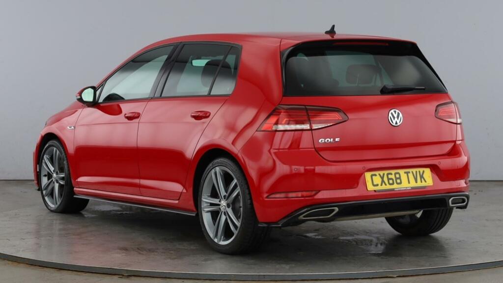 Volkswagen Golf Tsi Evo R-line Euro 6 5-Door CX68TVK Red #2