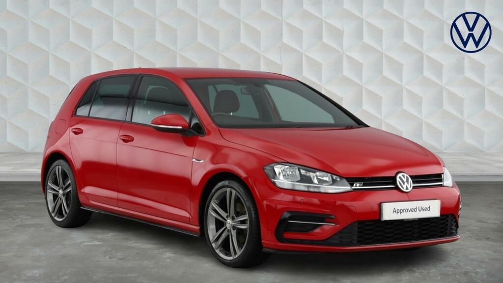 Volkswagen Golf Tsi Evo R-line Euro 6 5-Door CX68TVK Red