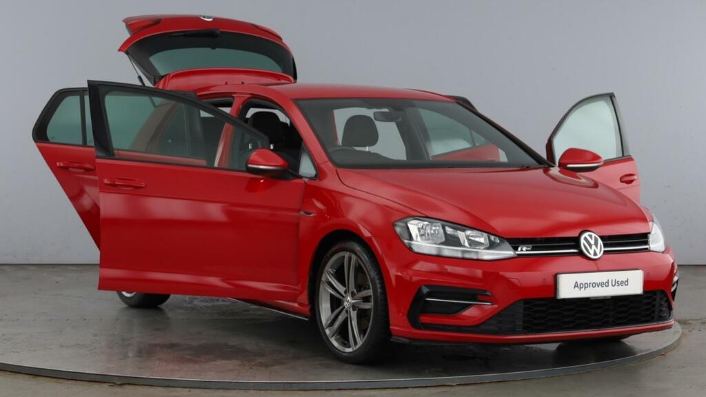 Volkswagen Golf Tsi Evo R-line Euro 6 5-Door CX68TVK Red #5