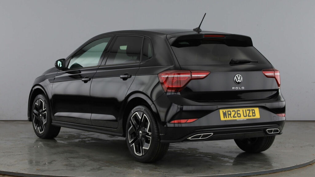 Volkswagen Polo 1.0 Tsi Black Edition Dsg Euro 6 5-Door Black #3