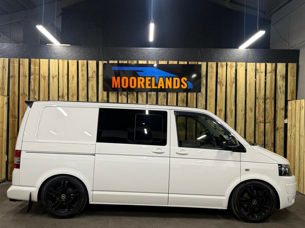 Volkswagen Transporter Panel Van White #1