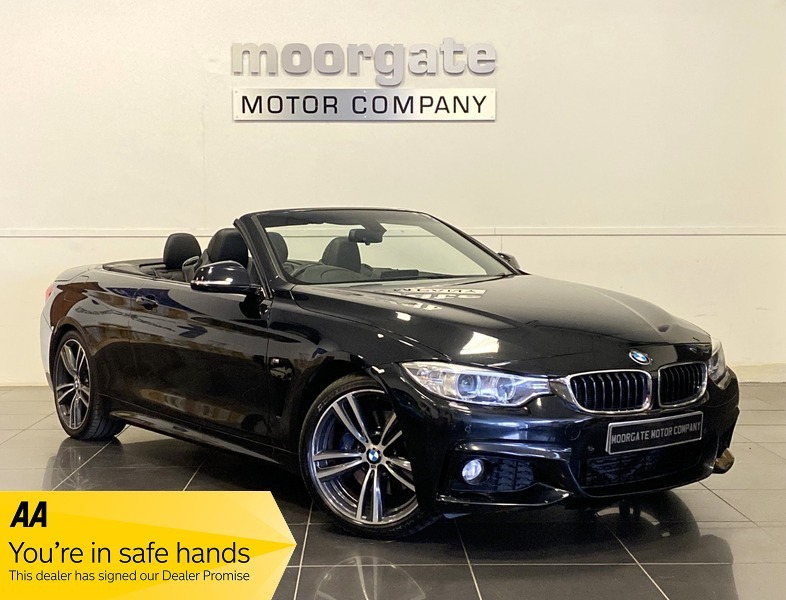 BMW 4 Series 420D M Sport Black
