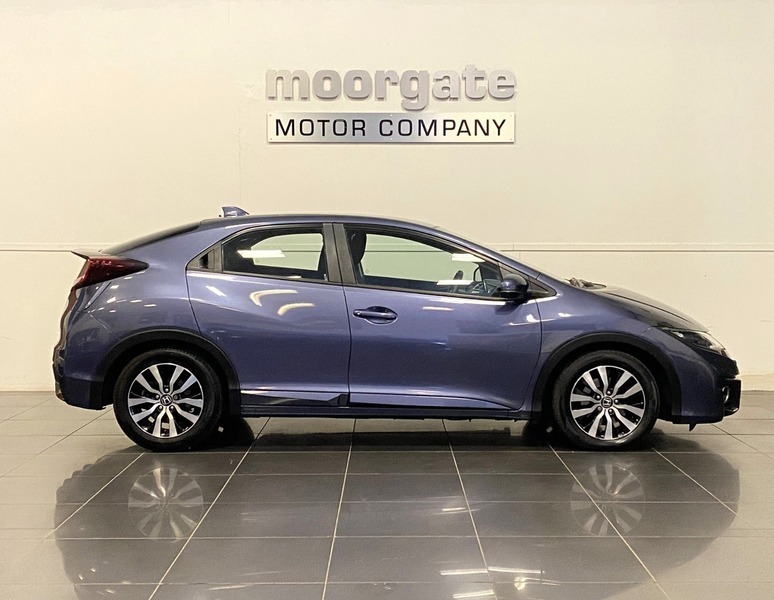 Honda Civic I-dtec Se Plus Navi Blue #2
