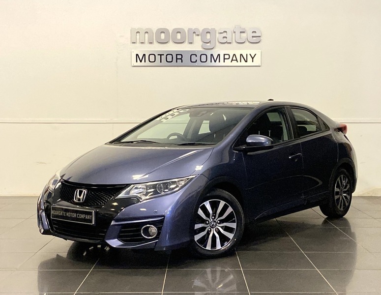 Honda Civic I-dtec Se Plus Navi Blue #4