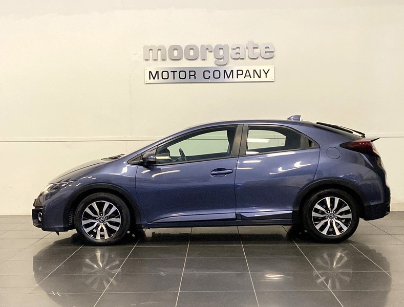Honda Civic I-dtec Se Plus Navi Blue #5