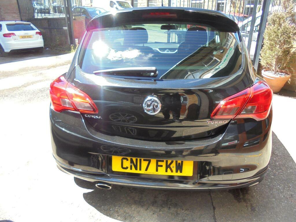 Vauxhall Corsa 1.4I Turbo Black Edition Euro 6 S S CN17FKW Black #6