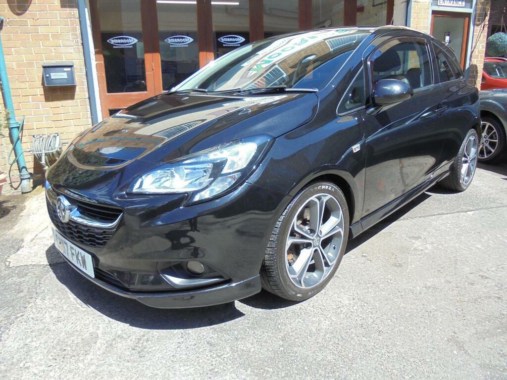 Vauxhall Corsa 1.4I Turbo Black Edition Euro 6 S S CN17FKW Black #2