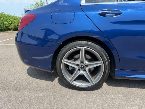 Mercedes-Benz C Class C220d Se 9G-tronic White #9