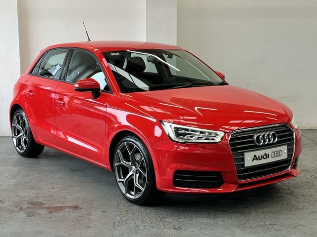 Audi A1 1.0 Tfsi Sport S Tronic Red #3