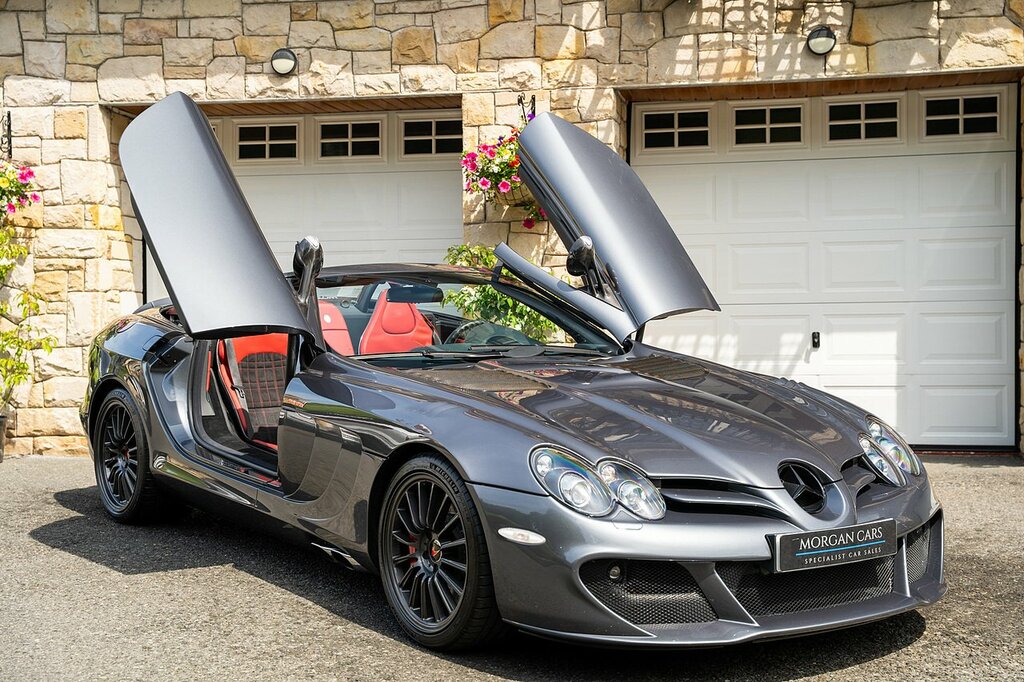 Mercedes-Benz SLR McLaren 5.4 V8 Coupe 617 Bhp Grey #2