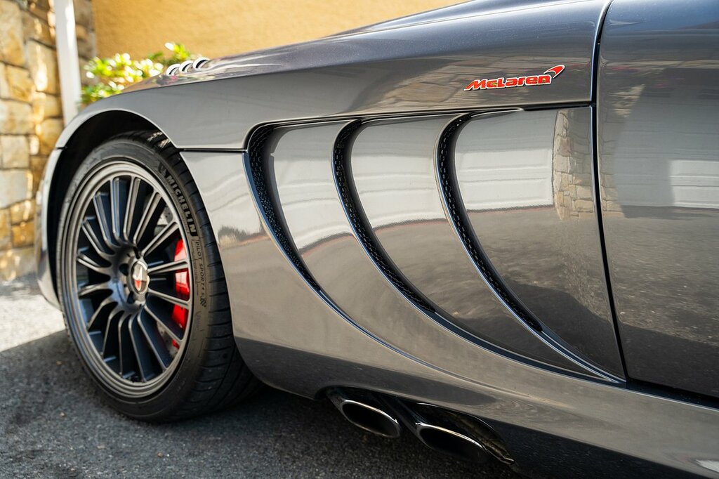 Mercedes-Benz SLR McLaren Roadster Blue #22