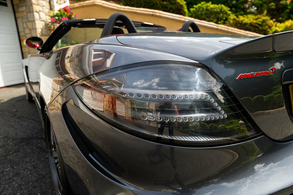 Mercedes-Benz SLR McLaren Roadster Blue #20