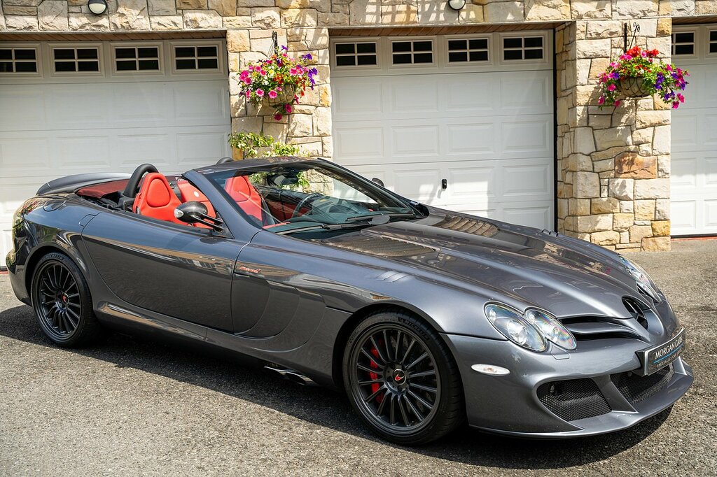 Mercedes-Benz SLR McLaren 5.4 V8 Coupe 617 Bhp Grey #3