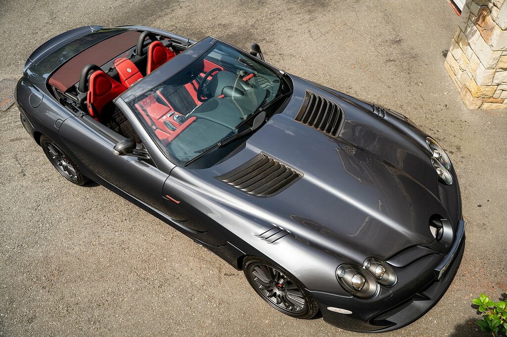 Mercedes-Benz SLR McLaren Roadster Blue #30