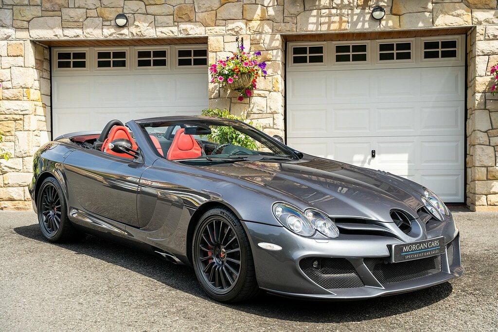 Mercedes-Benz SLR McLaren 5.4 V8 Coupe 617 Bhp Grey
