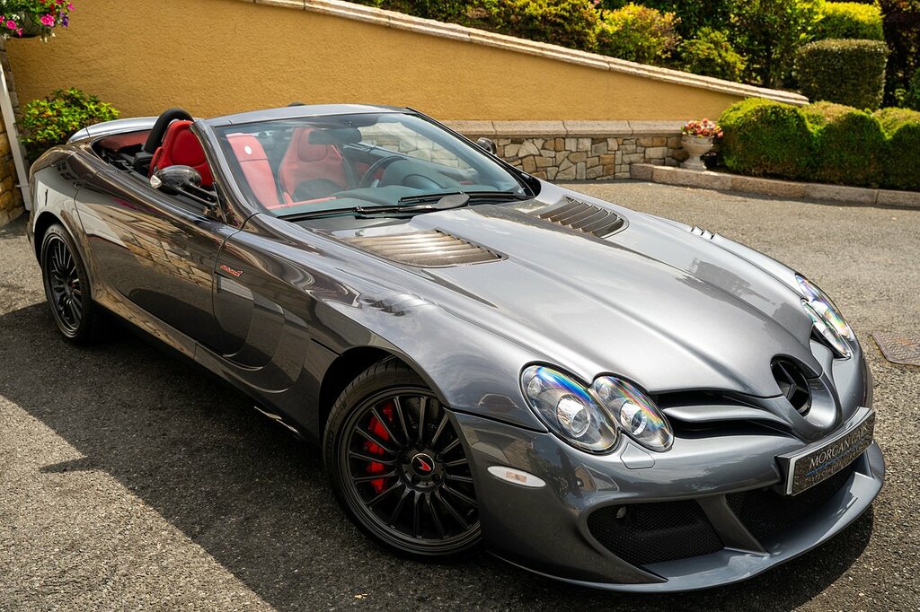 Mercedes-Benz SLR McLaren Roadster Blue #34