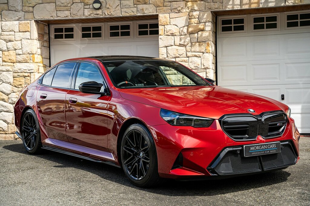 BMW M5 4.4 22.1Kwh Saloon Plug-in Hybrid Stept MS75TGB Red #2
