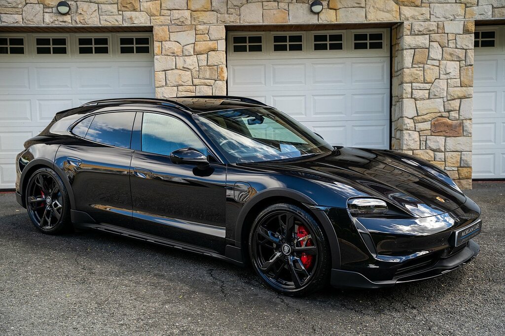Porsche Taycan Performance Plus 93.4Kwh 4S Cross Turismo Elec GX23VNP Black #2