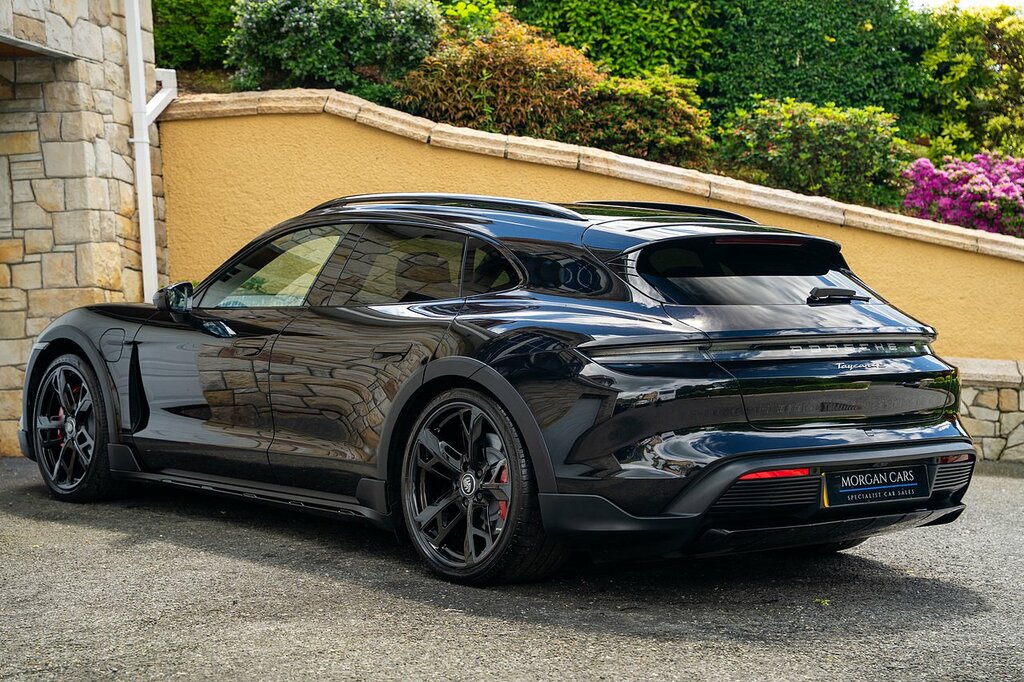 Porsche Taycan Performance Plus 93.4Kwh 4S Cross Turismo Elec GX23VNP Black #6