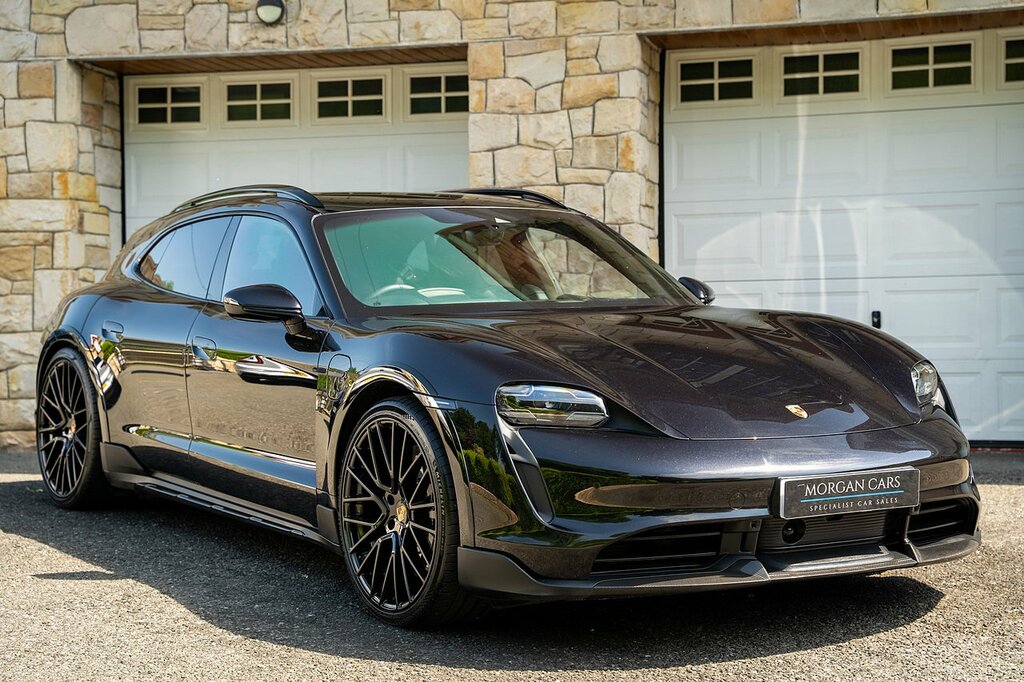 Porsche Taycan Performance Plus 93.4Kwh Turbo S Cross Turismo YO71BYP Black #2