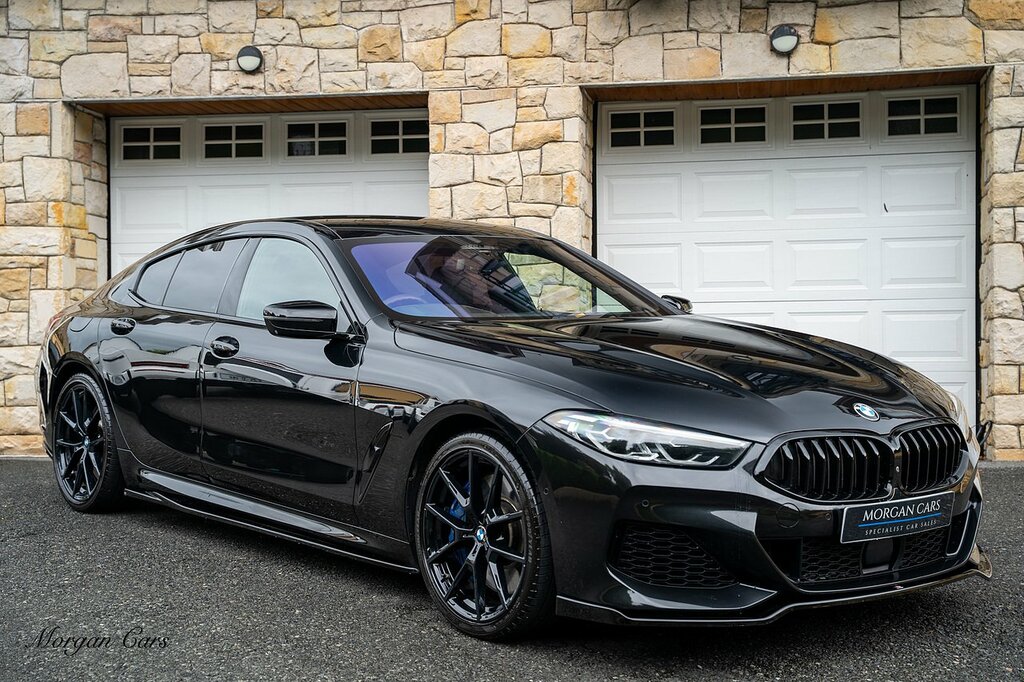 BMW 8 Series Gran Coupe 4.4 M850i V8 Saloon Steptronic Xdrive E Black