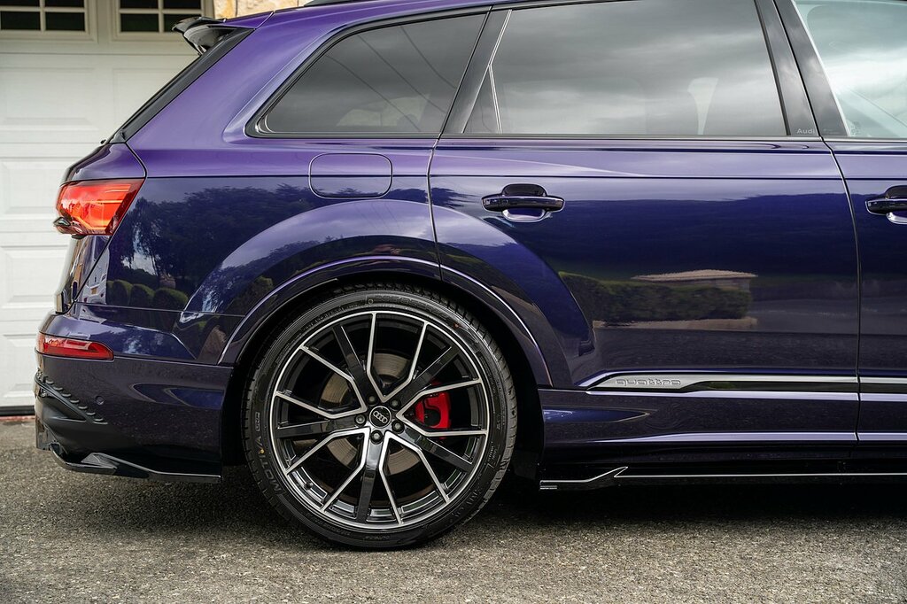 Audi SQ7 4.0 Tfsi V8 Black Edition Suv Tiptronic Purple #5