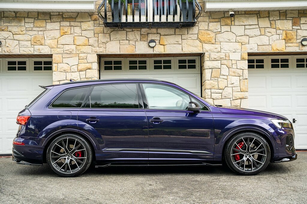 Audi SQ7 4.0 Tfsi V8 Black Edition Suv Tiptronic Purple #3