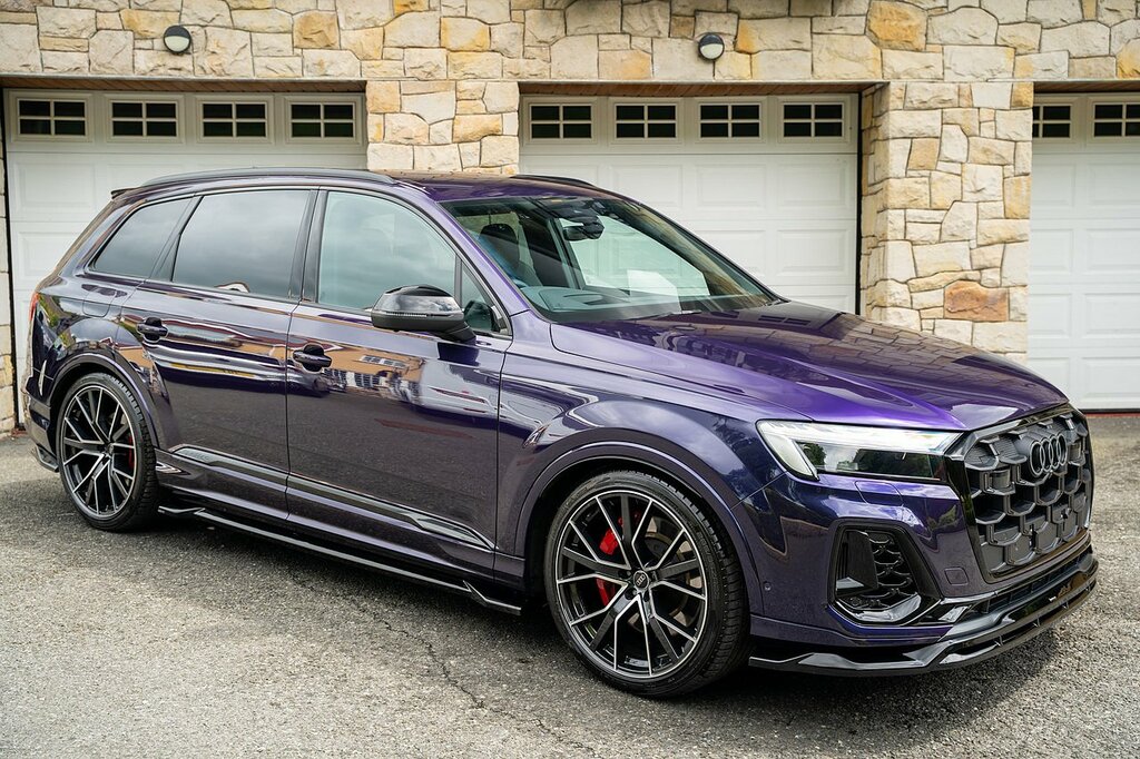 Audi SQ7 4.0 Tfsi V8 Black Edition Suv Tiptronic Purple #2