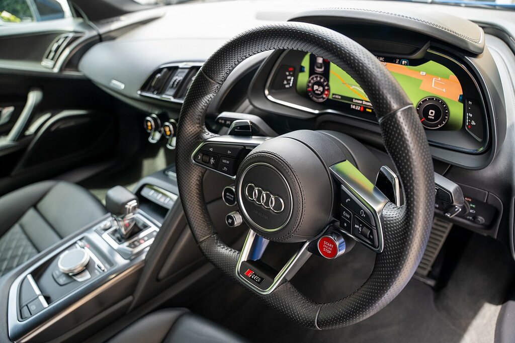 Audi R8 R8 V10 Rwd Yellow #55
