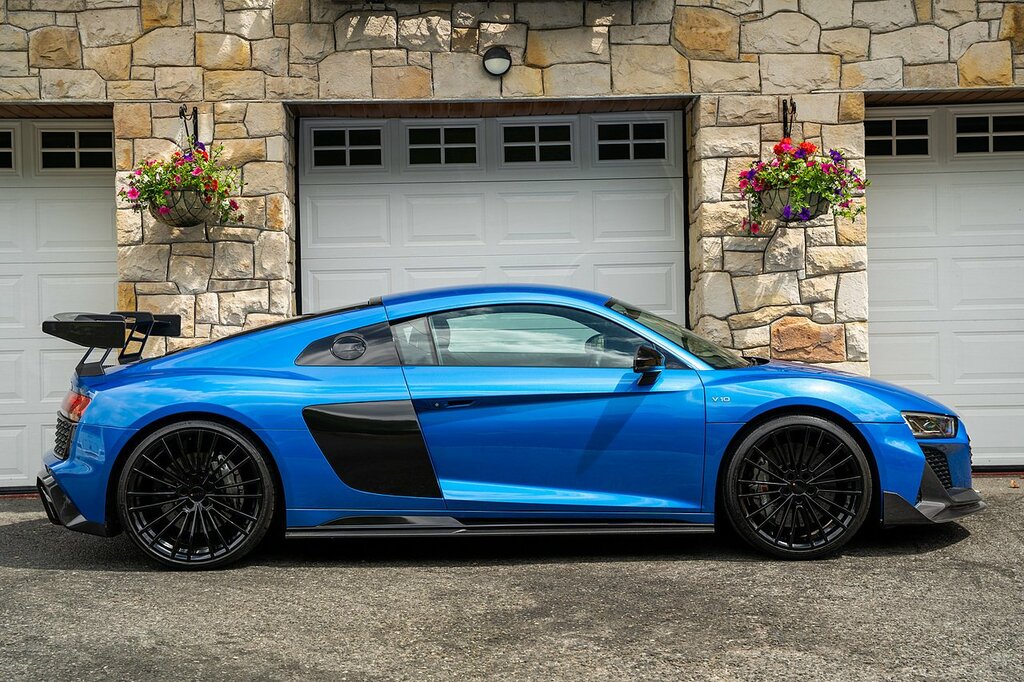 Audi R8 5.2 Fsi V10 Performance Coupe S Tronic Blue #4