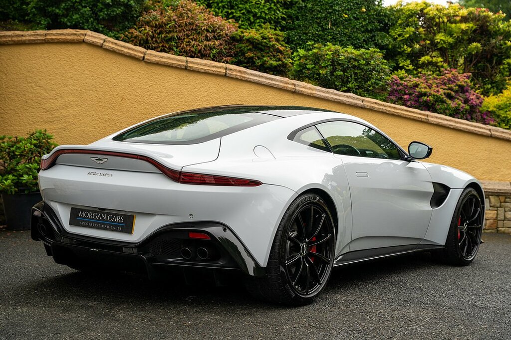 Aston Martin Vantage 4.0 V8 Coupe Euro 6 510 Ps White #5