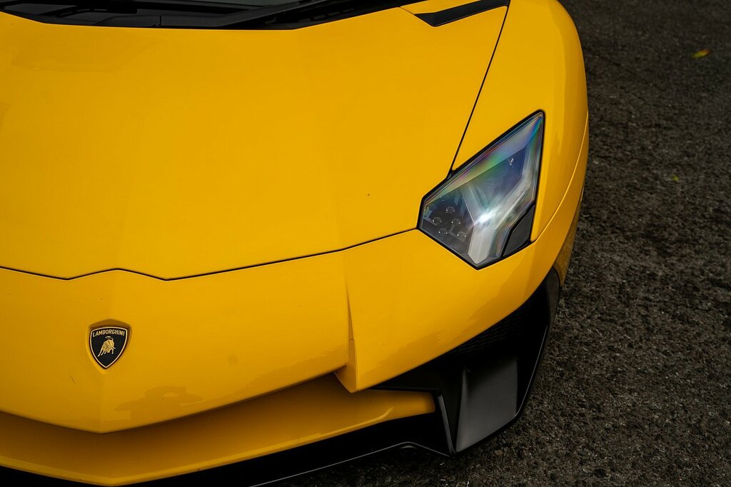 Lamborghini Aventador Sv Lp750-4 6.5 Blue #42