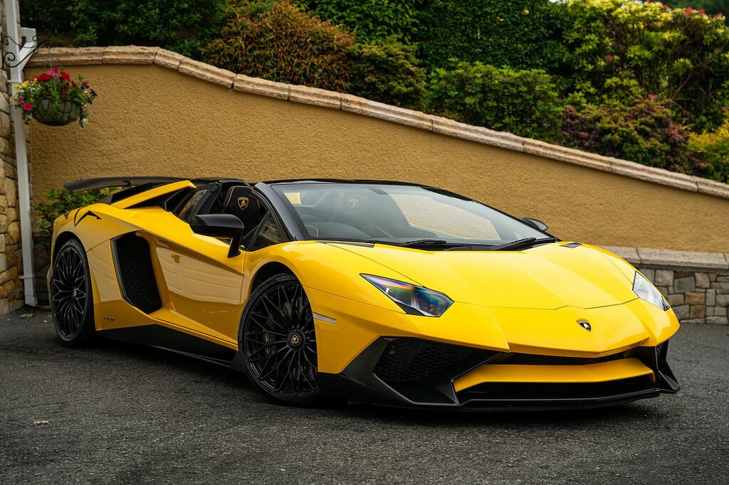 Lamborghini Aventador Sv Lp750-4 6.5 Blue #27