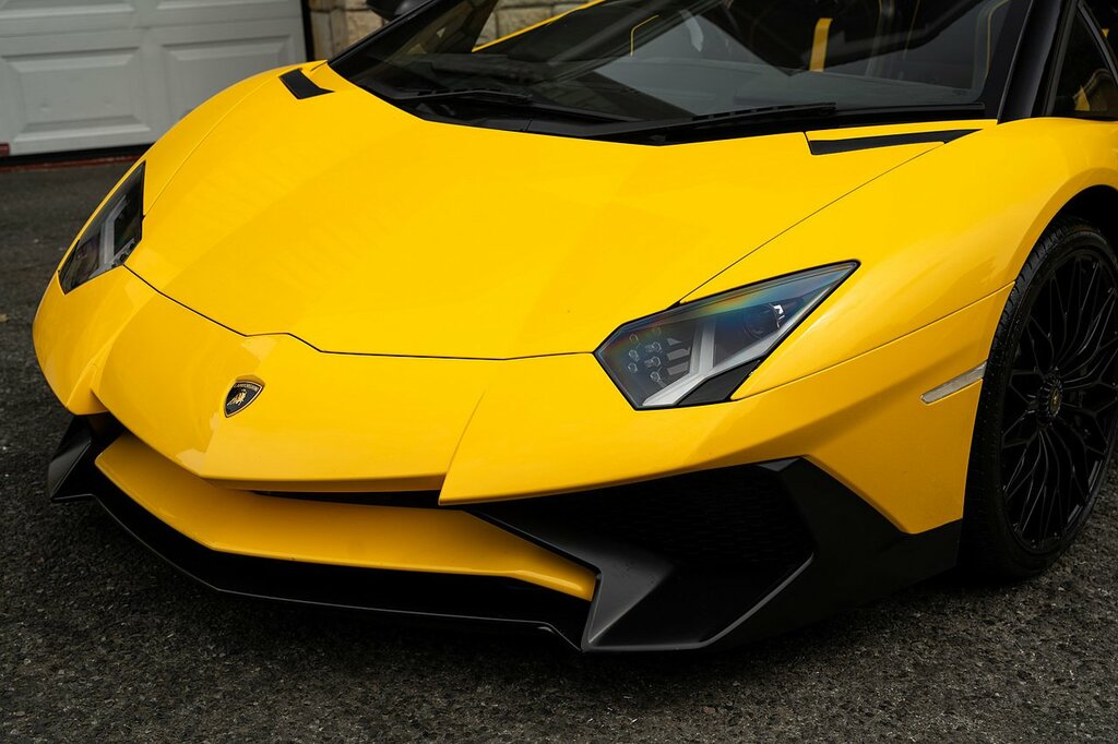 Lamborghini Aventador Sv Lp750-4 6.5 Blue #43