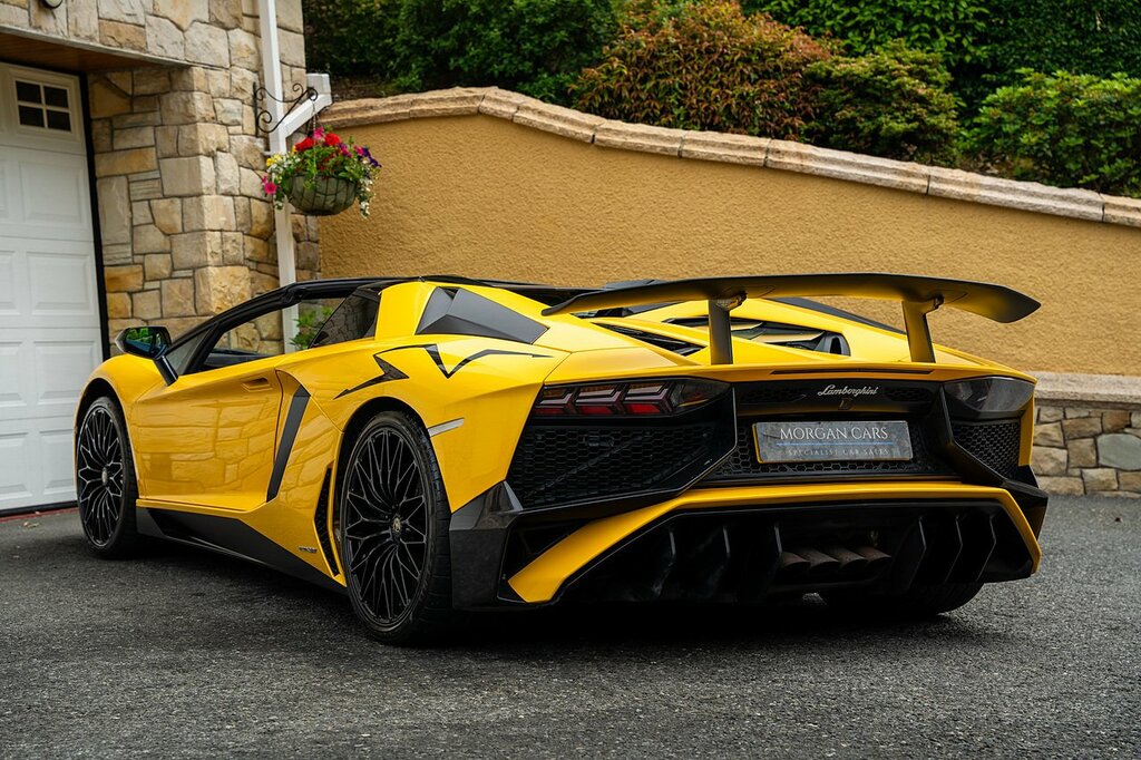 Lamborghini Aventador Sv Lp750-4 6.5 Blue #10
