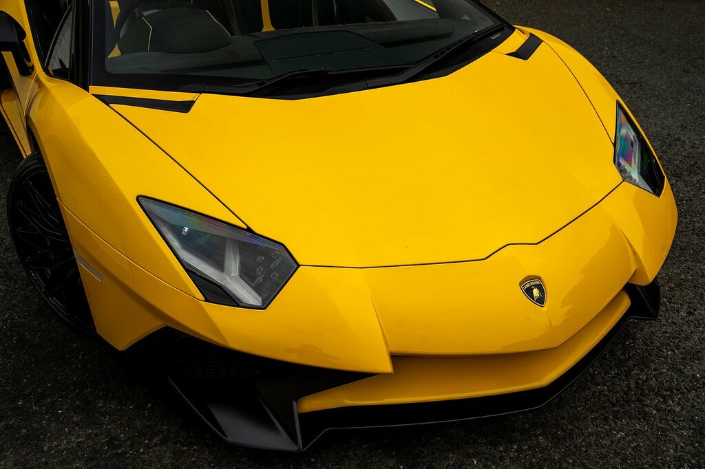 Lamborghini Aventador Sv Lp750-4 6.5 Blue #30