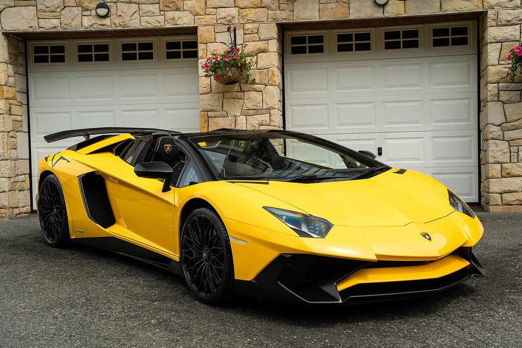 Lamborghini Aventador 6.5 V12 Lp 750-4 Superveloce Roadster I Yellow