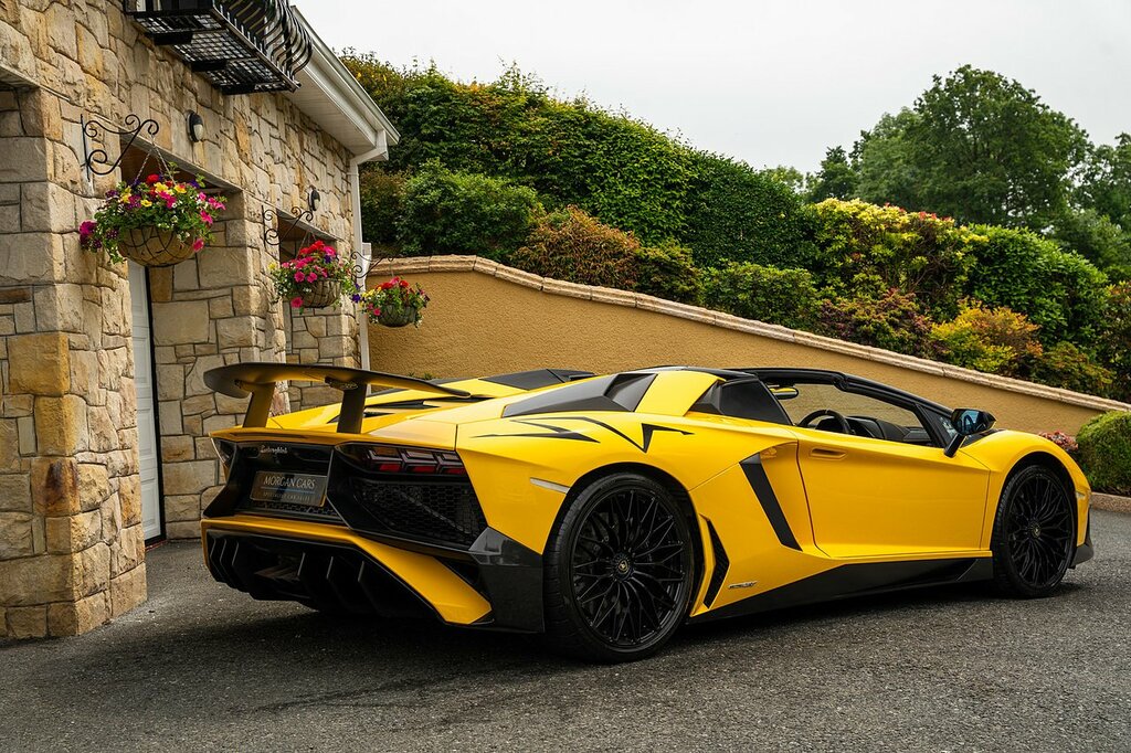 Lamborghini Aventador Sv Lp750-4 6.5 Blue #9