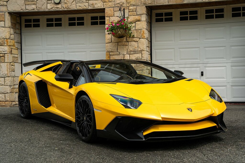 Lamborghini Aventador 6.5 V12 Lp 750-4 Superveloce Roadster I Yellow #3