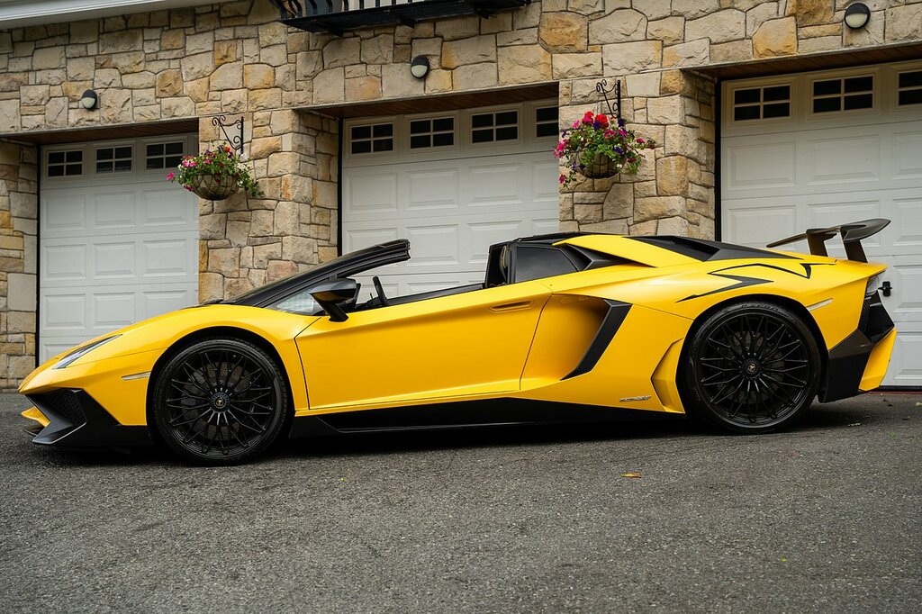 Lamborghini Aventador Sv Lp750-4 6.5 Blue #47