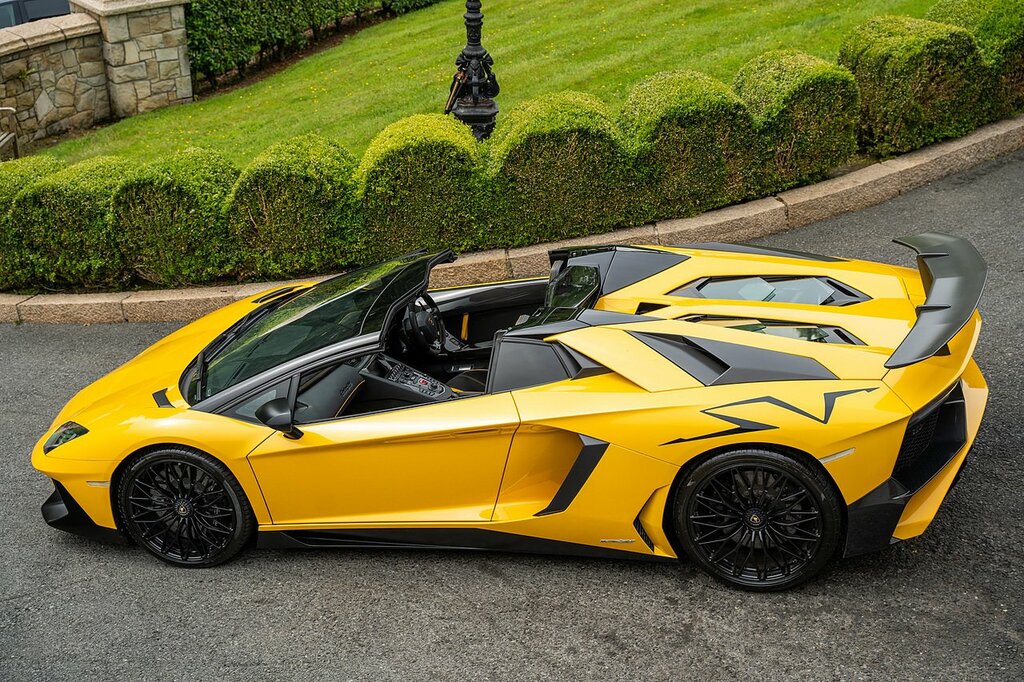 Lamborghini Aventador Sv Lp750-4 6.5 Blue #90
